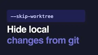 Thumbnail: Stop Deleting Your Temp Changes Before Every Commit — Use This Instead