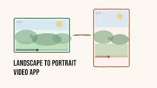 Thumbnail: I Built A Landscape to Portrait Video Desktop App