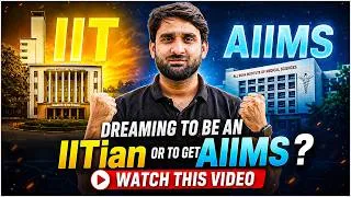 Thumbnail: Dreaming of IIT or AIIMS? 🔥 Your NEET + JEE Journey Starts With This Video | #neet #jee #roadmap