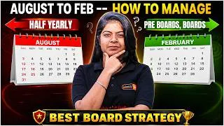 Thumbnail: 🚨 August to Boards! The Ultimate Study Plan to Crack Half Yearly, Pre-Boards & Boards |💯 Roadmap! 🔥