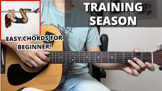 Thumbnail: Training Season - Dua Lipa (Guitar Tutorial) No Capo! Easy Chords For Beginner!