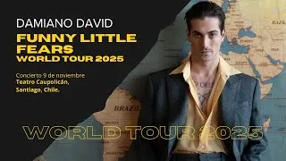 Thumbnail: Damiano David - Funny Little Fears 2025. Teatro Caupolicán CHILE