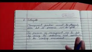 Thumbnail: Management is intangible 12th Commerce