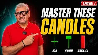Thumbnail: Doji, Hammer, Marubozu: The Only 3 Patterns You Need to Know