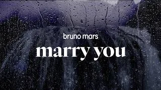 Thumbnail: bruno mars - marry you (lyrics)