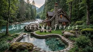 Thumbnail: Riverside Forest Cottage – Relaxing Meditation Music – Crystal Springs & Woodland Serenity