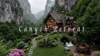 Thumbnail: Hidden Canyon Retreat – Relaxing Meditation Music – Cozy Mountain Lodge & Peaceful Valley Views