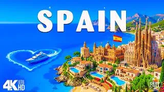 Thumbnail: Spain 4K Drone Footage 🇪🇸 | Barcelona, Whitewashed Andalusian Villages & Mediterranean Beauty
