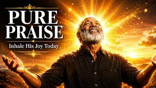Thumbnail: PURE PRAISE: Inhale His Joy Today | Relaxing Gratitude Worship