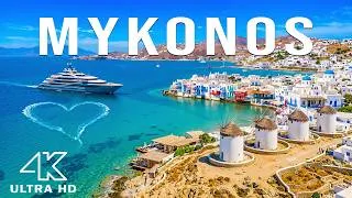 Thumbnail: Mykonos 4K Drone Footage 🇬🇷 Iconic Windmills, Whitewashed Villages & Aegean Sea Paradise Views