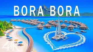 Thumbnail: Bora Bora 4K 🇵🇫 | Overwater Villas, Crystal Lagoon & Tropical Escape With Deep House