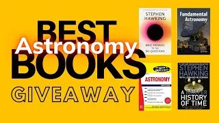 Thumbnail: Best books to learn Astronomy from scratch. Book giveaway.