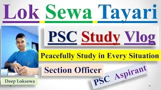 Thumbnail: Loksewa Tayari in Nepal | Full Day Study Vlog | Study With Me Nepal | Loksewa Preparation 2083