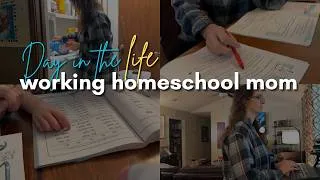 Thumbnail: Spend the Day with Me | Full Time Working Homeschool Mom