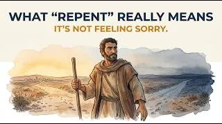 Thumbnail: Repent Doesn't Mean Feeling Sorry: The Hebrew Word That Changes Everything