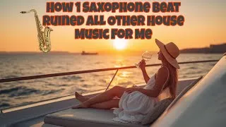Thumbnail: 🎷 Deep Saxophone House Mix – Sunset Beach Vibes for Relax 🌊
