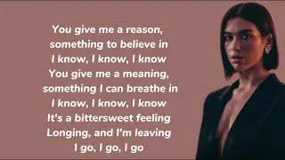 Thumbnail: Dua Lipa - Homesick (Lyrics)