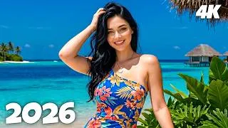 Thumbnail: Deep House Relaxing Summer Mix 2026 🌴 Chill Tropical Vocal Vibes 4K UHD | Deep Ocean Muse