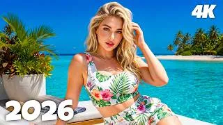 Thumbnail: 🏖️ Best Vocal Tropical Deep House Paradise 2026 | Chill Ocean Summer Escape Mix 4K UHD TV