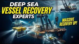 Thumbnail: Deep Sea Vessel Recovery Experts - The Engineering Marvels Behind Ocean Salvage #deepoceanrecovery