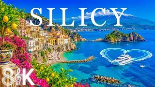 Thumbnail: SICILY 8K Aerial 🇮🇹 🌋 Mount Etna, Taormina & Mediterranean Paradise 🌊
