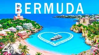 Thumbnail: Bermuda 4K UHD 🇧🇲 | Caribbean Blue, Pink Beaches & Tropical Deep House Vibes