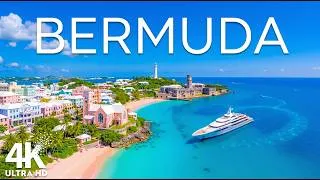 Thumbnail: BERMUDA 🇧🇲 4K Drone Footage | Iconic Pink Sand Beaches, Crystal Blue Waters with Deep House Vibes