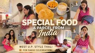 Thumbnail: Didi Sent This All The Way From India! What’s Inside the Parcel ? West U.P. Style Festival Thali