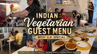 Thumbnail: Indian Vegetarian Guest Menu in 60 Mins - West U.P. Special | 4 Must Try Delicious West U.P. Recipes