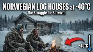 Thumbnail: How Norwegians Built And Lived in Log Houses at −40°C (−40°F) | Boring History For Sleep