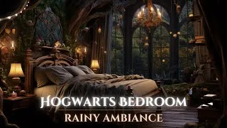 Thumbnail: Your HOGWARTS Bedroom on a Rainy Evening - Harry Potter ASMR Ambiance for Sleep