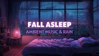 Thumbnail: 💤Cozy Purple Bedroom - Fall Asleep on a Rainy Night - Ambient Music and Rain