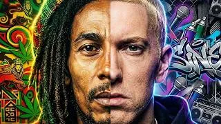 Thumbnail: 2026 Lo-Fi Reggae Rap Chill Relax Vibes 🔥 Quiet Storm - Bob Marley & Eminem