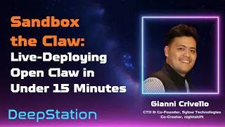 Thumbnail: Sandbox the Claw: Live-Deploying Open Claw in Under 15 Minutes