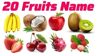 Thumbnail: Fruits Name | फलों के नाम सीखो | Pre Nursery Kids Fruits Name Learning
