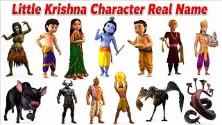 Thumbnail: Little Krishna character Name बाल कृष्णा के नाम Picture and sound learning video for kids | Krishna