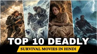 Thumbnail: Top 10 Best Survival Movies In Hindi | New Survival Movies | Netflix & Primevideos |