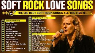 Thumbnail: Soft Rock Love Songs 70s 80s 90s | Michael Bolton, Elton John, Lionel Richie, Chicago, Bee Gees