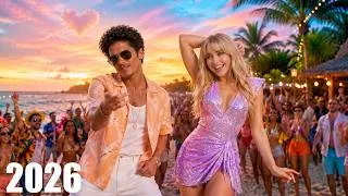 Thumbnail: Zedd, Bruno Mars, Sabrina Carpenter & Dua Lipa 🌴 Tropical House Mix 2026 🎵 Best Pop Songs Playlist