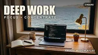 Thumbnail: Ocean Focus ~ Immersive Productivity Soundscape ~ Neural Focus Study Music for Deep Work