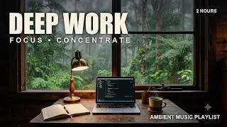 Thumbnail: Rainforest Focus ~ Immersive Productivity Soundscape ~ Neural Focus Study Music for Deep Work
