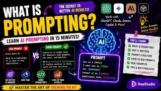 Thumbnail: What is Prompting? 🤖 Learn AI Prompting in 15 Minutes! | Tamil