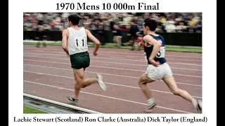 Thumbnail: Lachie Stewart and Ron Clarke 10000m 1970 Commonwealth Games Scotland