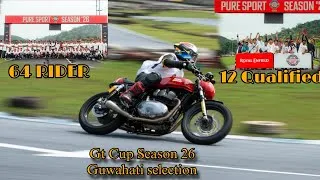 Thumbnail: Royal Enfield Gt Cup Season 26 Guwahati Selection 🏁 64 Rider 12 Qualified 🥵 @Deewang16 