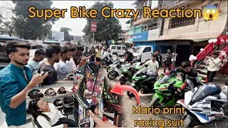 Thumbnail: Loud Super Bike Crazy Reaction😱Super Mario Print Racing Suit at Cheap price😍 @Deewang16 