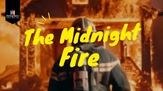 Thumbnail: THE MIDNIGHT FIRE | Reading Practice | English Bedtime Stories | Children and Adults