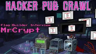 Thumbnail: DEF CON 610 Hacker Crawl 2025 | Builder interview, MrCrypt, builder of the Cadaver Dog stego.