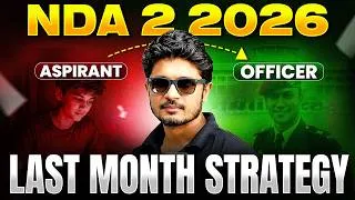 Thumbnail: Don't Waste Your Last Month! NDA 2 2026 Preparation Strategy