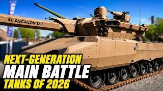 Thumbnail: Inside World's Most Advanced Modern Main Battle Tanks of 2026 | Eurosatory Exclusive