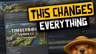 Thumbnail: They Updated Timberborn... And It's NEVER Going To Be The Same